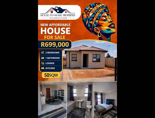 3 BEDROOM HOUSE FOR SALE IN SOSHANGUVE VV